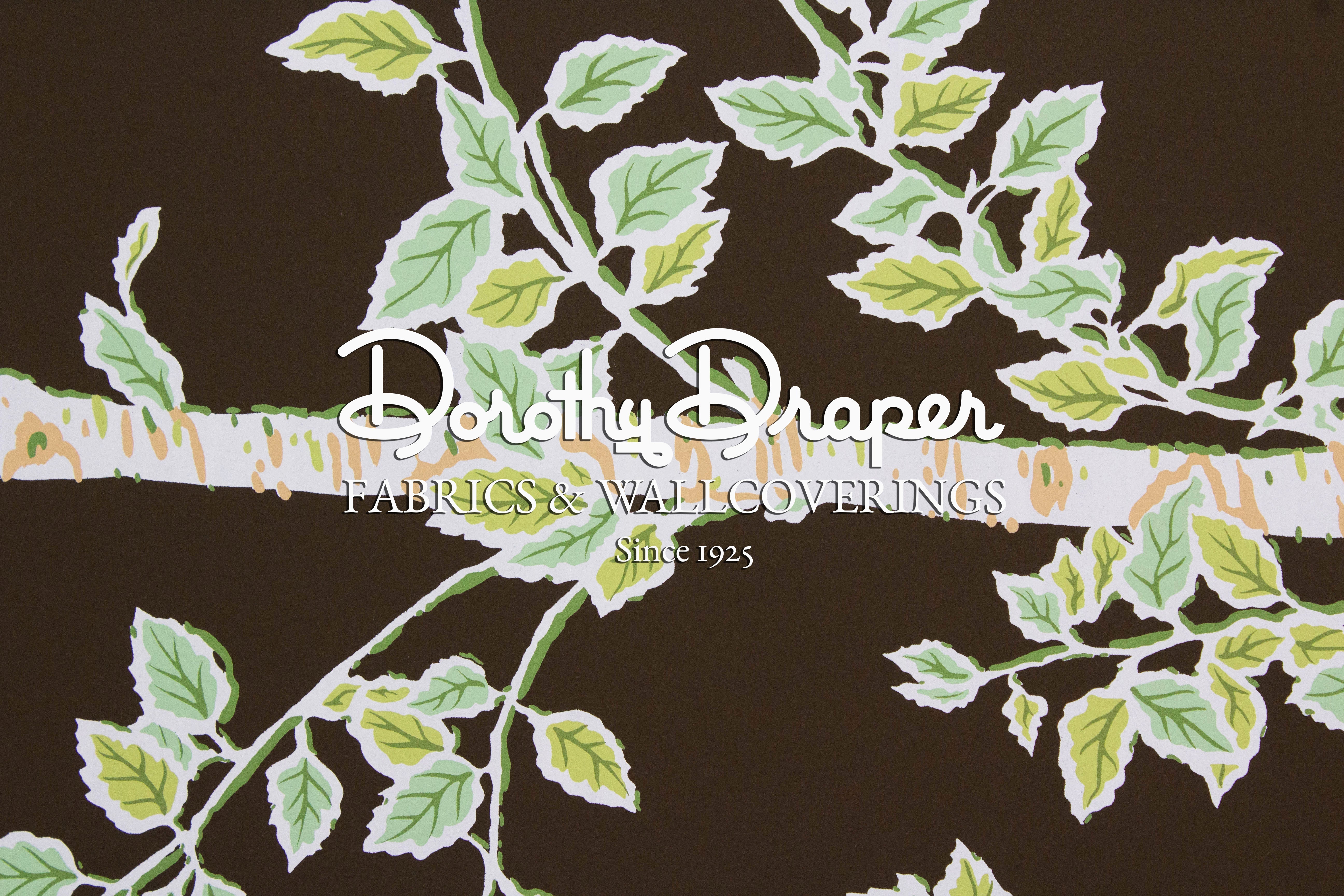 Birch Tree Brown Wallpaper