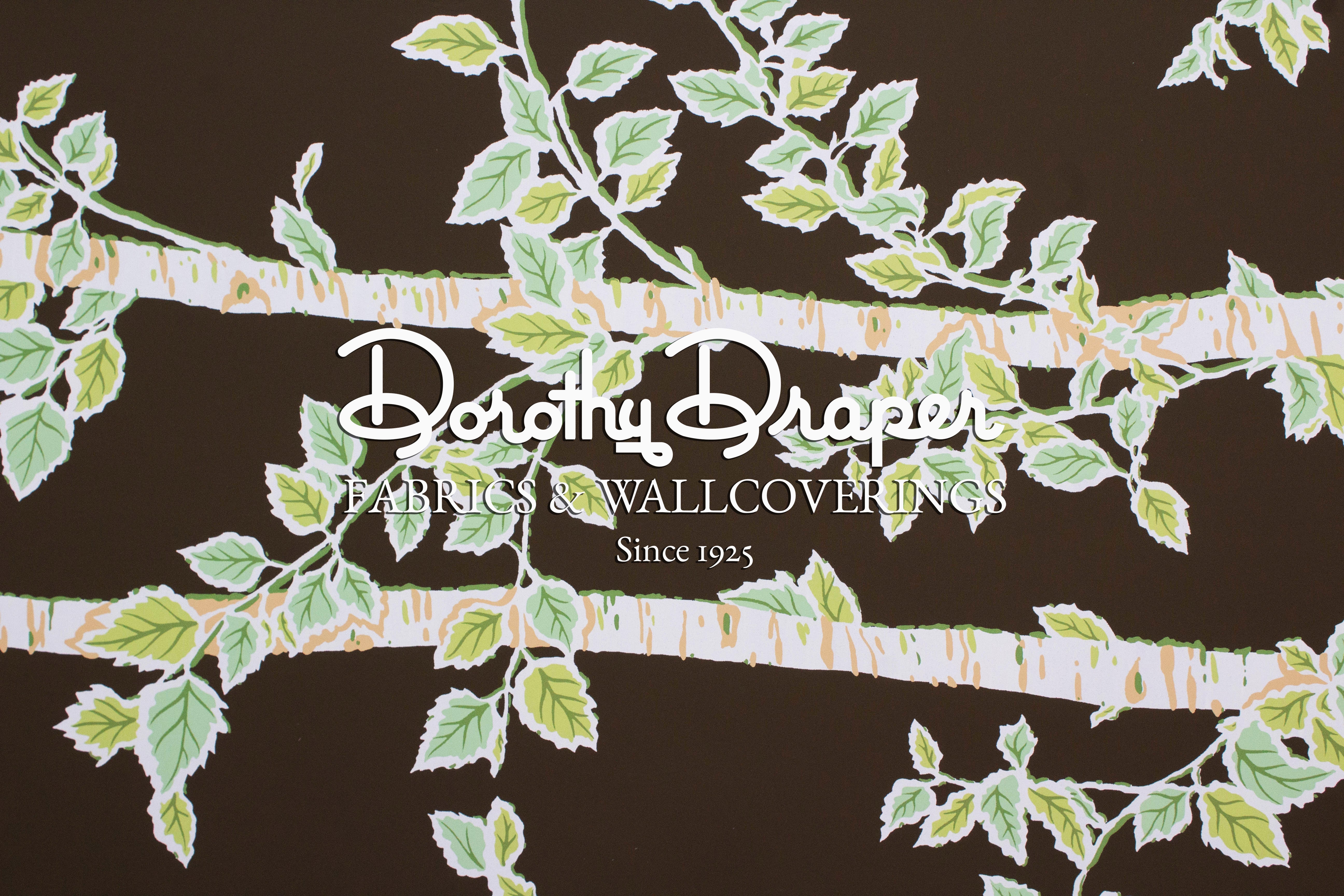 Birch Tree Brown Wallpaper