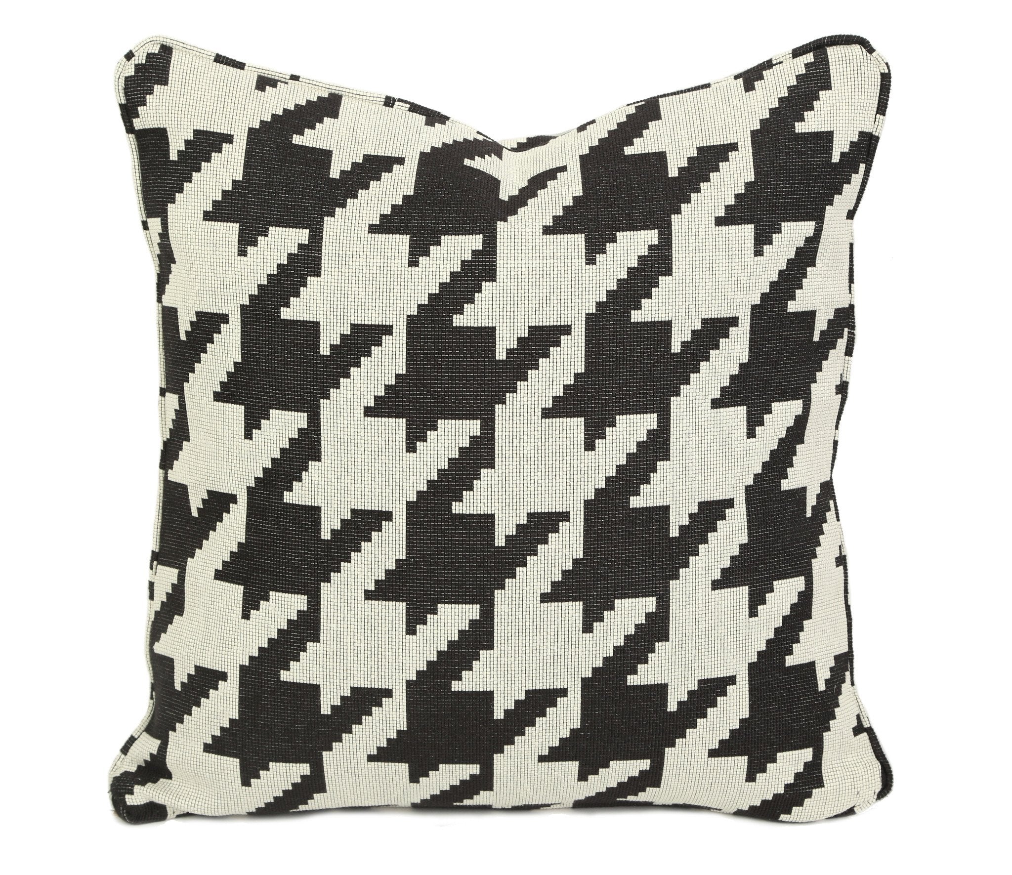 Houndstooth Black & White Fabric