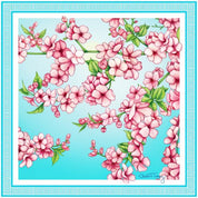 Cherry Blossom Silk Scarf - Carleton Varney