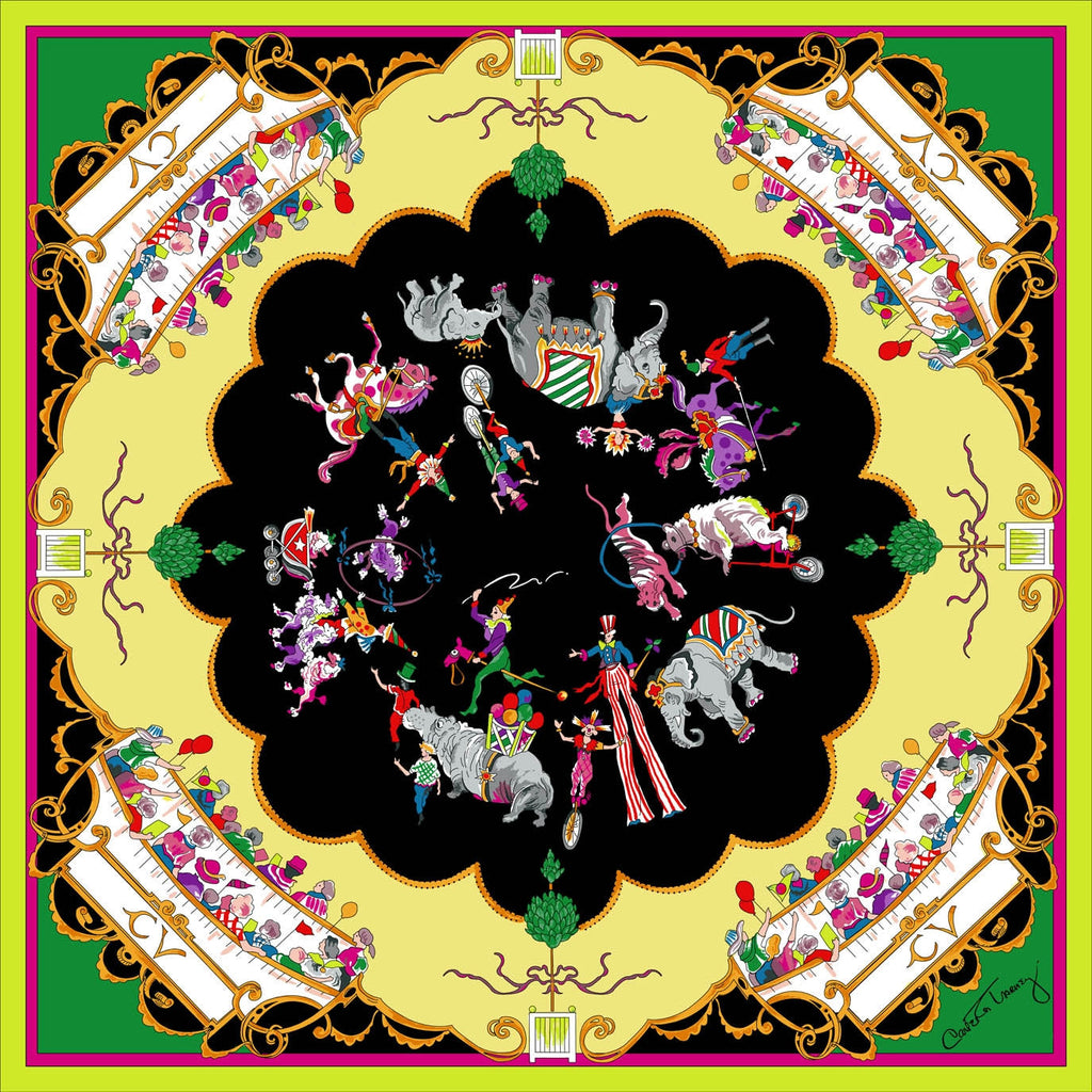 Carleton Circus Silk Scarf - Carleton Varney