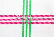 Cooper Plaid Green & Raspberry Fabric