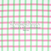 Cooper Plaid Green & Raspberry Fabric