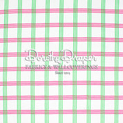 Cooper Plaid Green & Raspberry Fabric