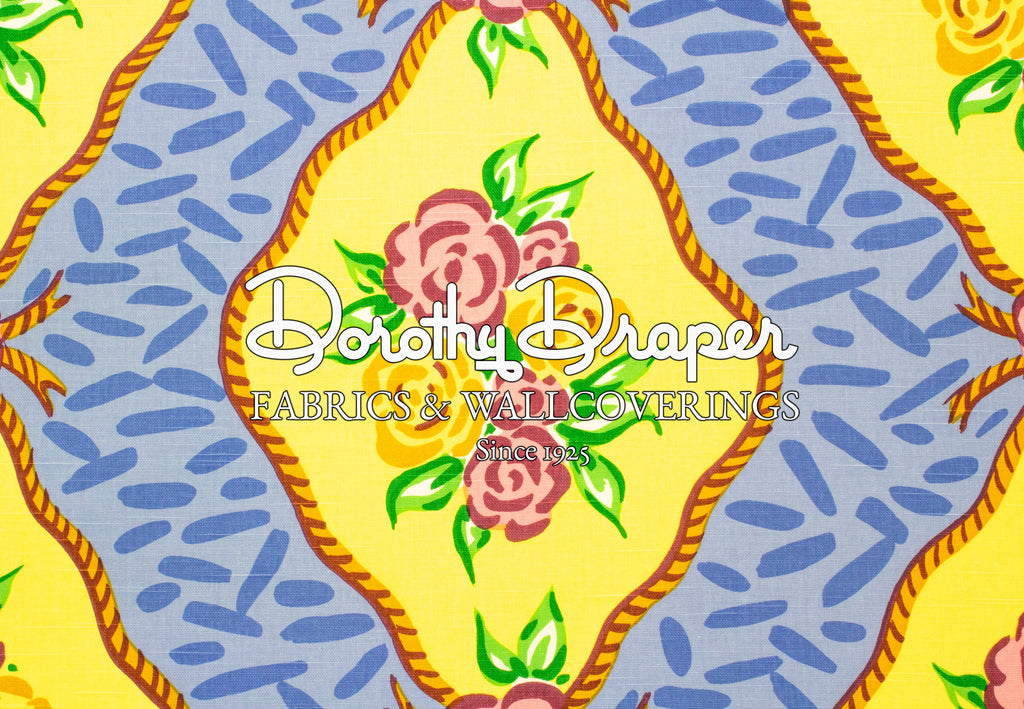 Cote D’ Azur Blue Fabric