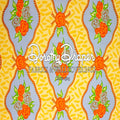 Cote D’ Azur Lime/Tangerine Fabric