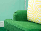 Couture Lattice Emerald Fabric