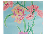 Set of 4 Napkins - Orchid - Aqua - Carleton Varney