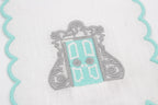 Cocktail Napkin - Embroidered Dorothy's Door