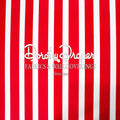 Draper Stripe Red Fabric