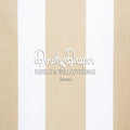 Draper Stripe Tan Fabric