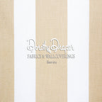 Draper Stripe Tan Fabric