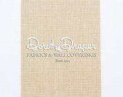 Draper Stripe Tan Fabric