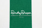 Draper Stripe Tennis Green Fabric