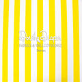 Draper Stripe Bright Yellow Fabric