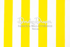 Draper Stripe Bright Yellow Fabric