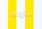 Draper Stripe Bright Yellow Fabric
