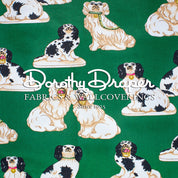 Francie & Grover Green Fabric