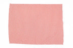 Set of Four Dinner Gingham Napkins ~ Red