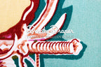 Great Lakes Aqua Fabric
