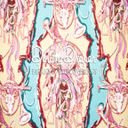 Great Lakes Aqua Fabric