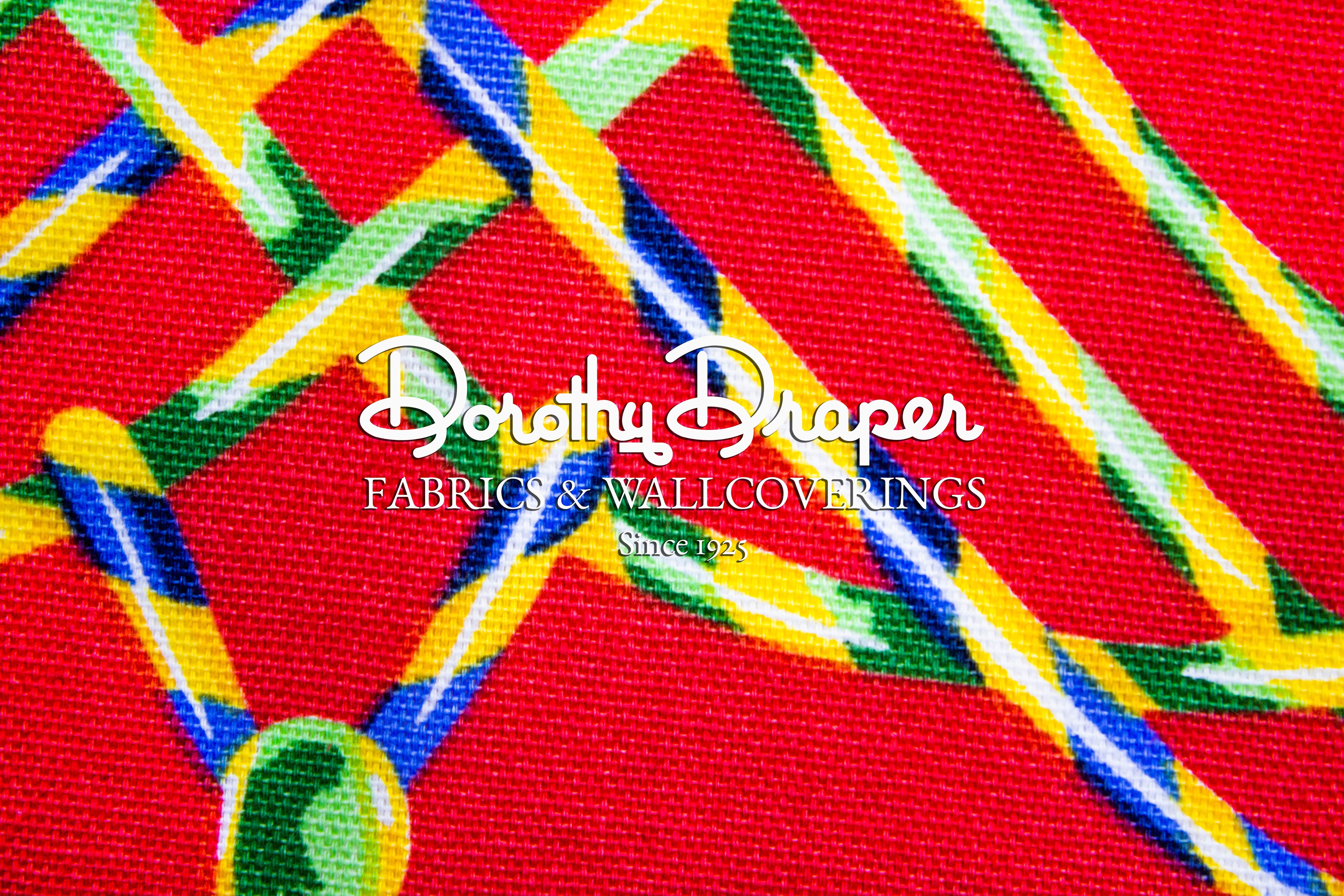 Heraldry Red Fabric