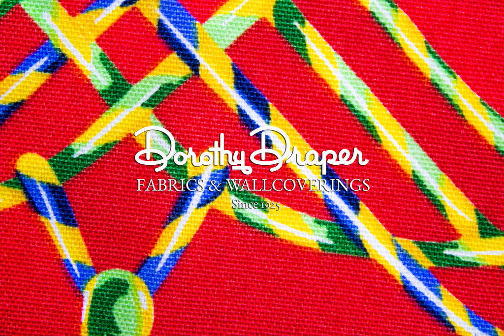 Heraldry Red Fabric