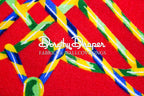 Heraldry Red Fabric