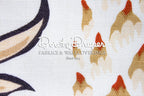 Lanai Pineapple Brown Fabric