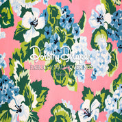 Lanai Geranium Pink Fabric