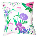 Les Fleures De Toulon Throw Pillow - Purple