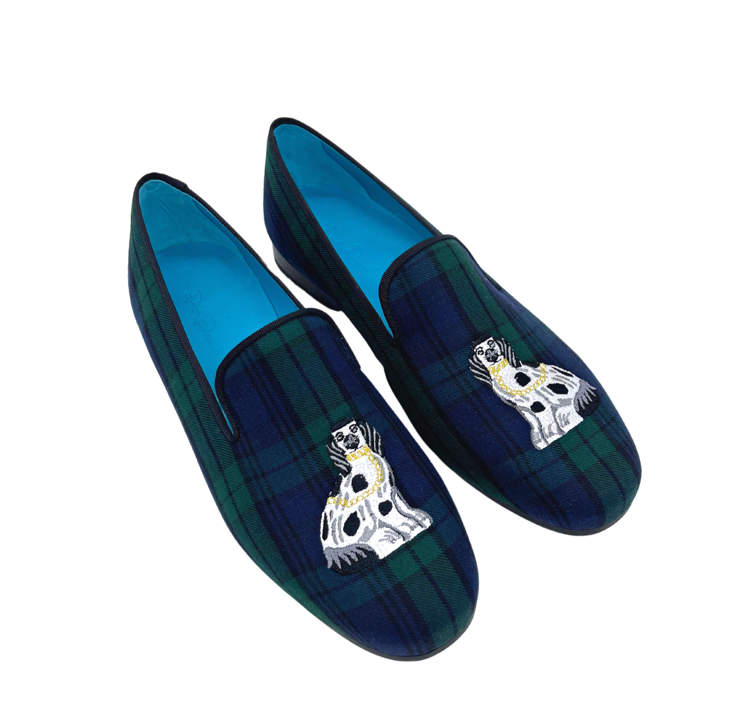 Mens hot sale plaid loafers