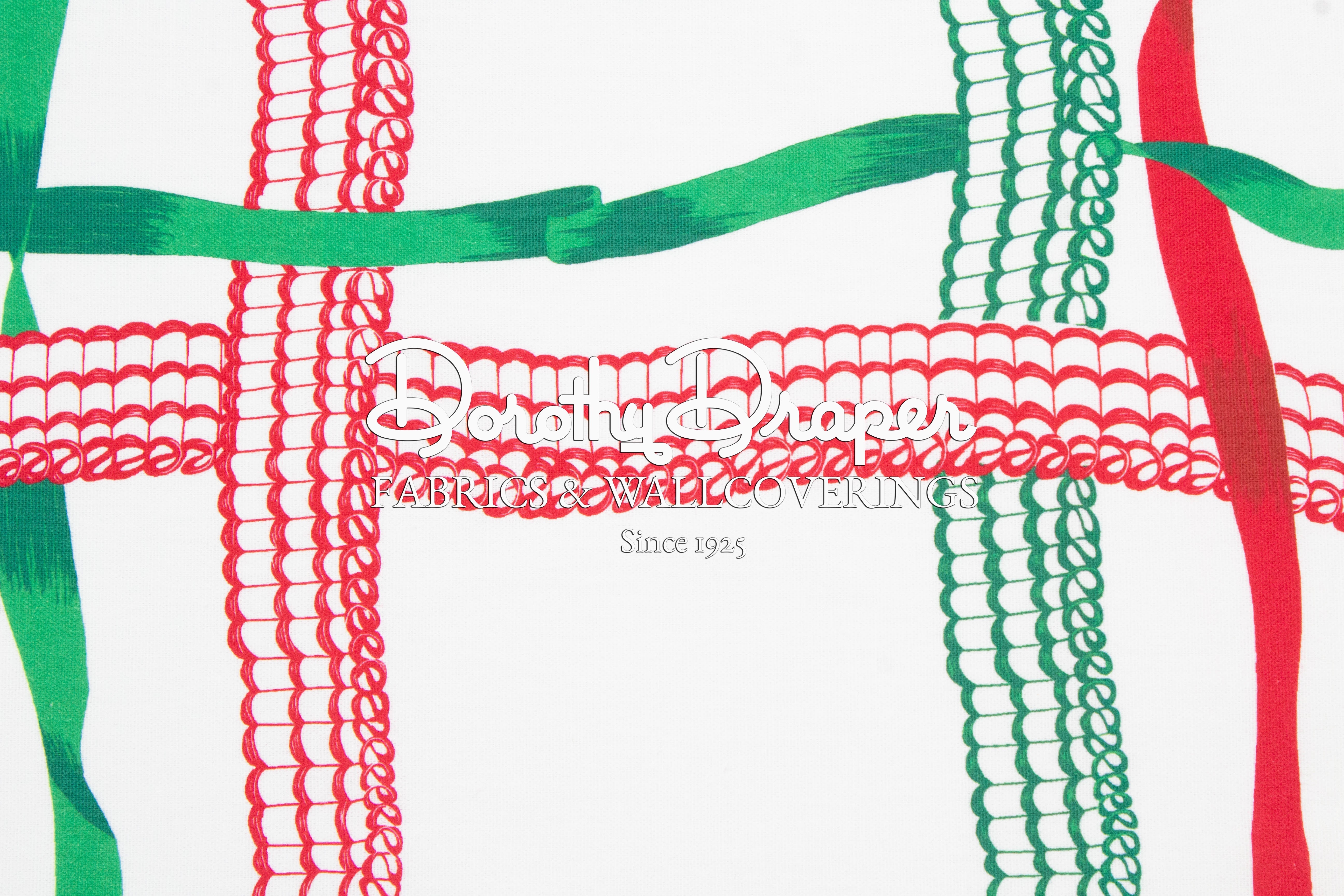 New England Ribbon Red/Green