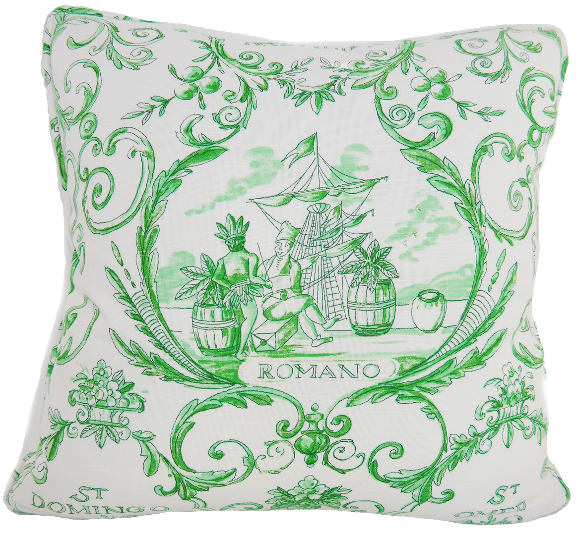Martiniek White Throw Pillow Cover - Carleton Varney