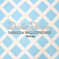 Palm Beach Trellis Aqua Wallpaper