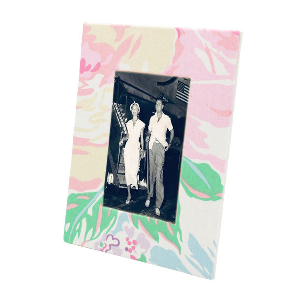Fabric Photo Frame~ Princess Grace Rose Pink