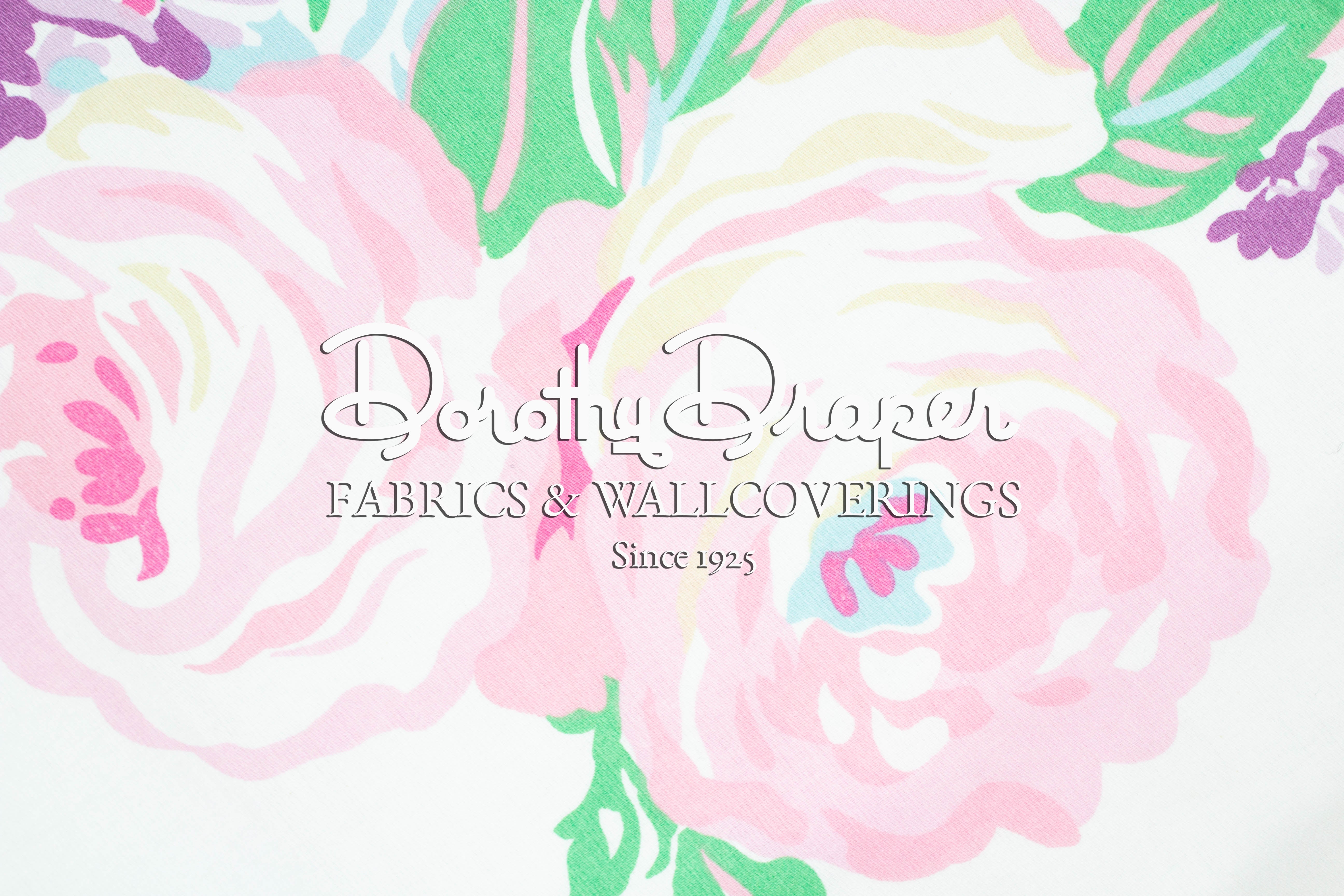 Princess Grace Rose Pink Fabric