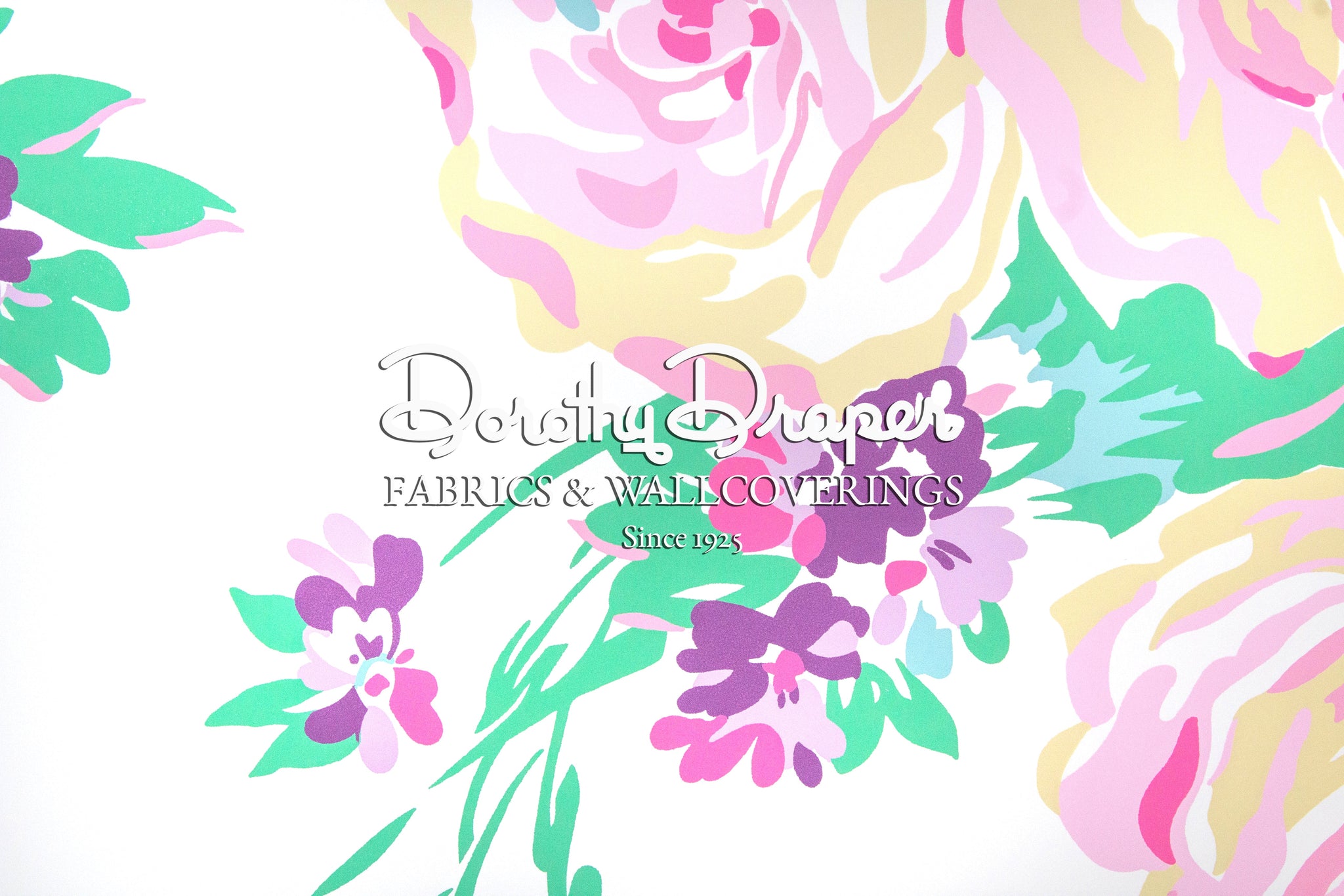Princess Grace Rose Pink Wallpaper – Dorothy Draper Home