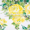 Princess Grace Rose Yellow Fabric