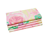 Set of 4 Napkins - Princess Grace Rose Pink - Carleton Varney