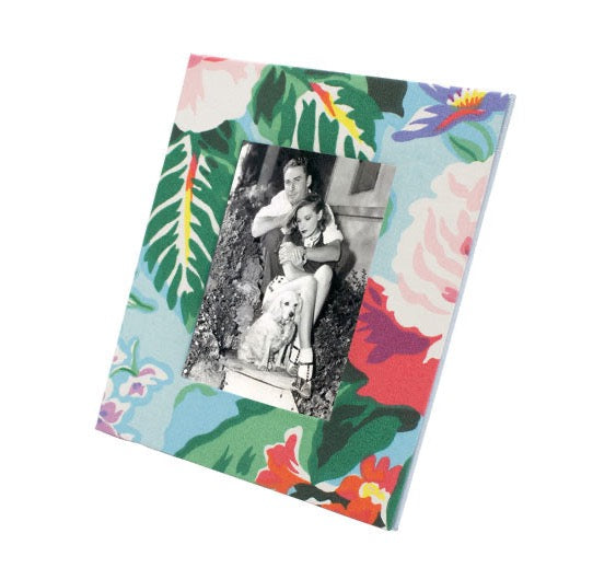 Draper Fabric Picture Frame - Shannongrove - Blue