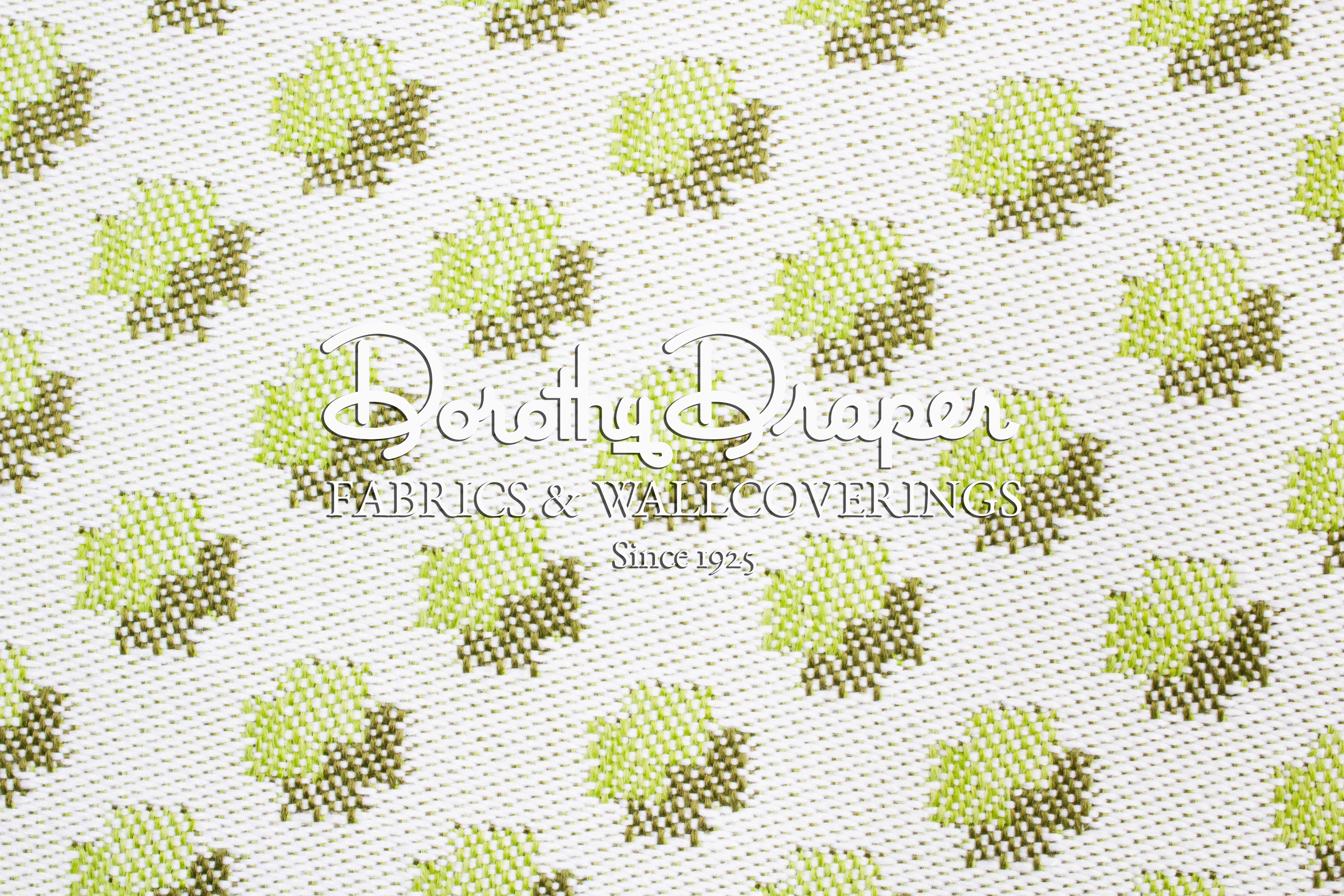 St. Croix Stamp Woven Outdoor Fabric - Sage