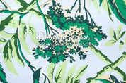 Trellis Room Aqua Wallpaper