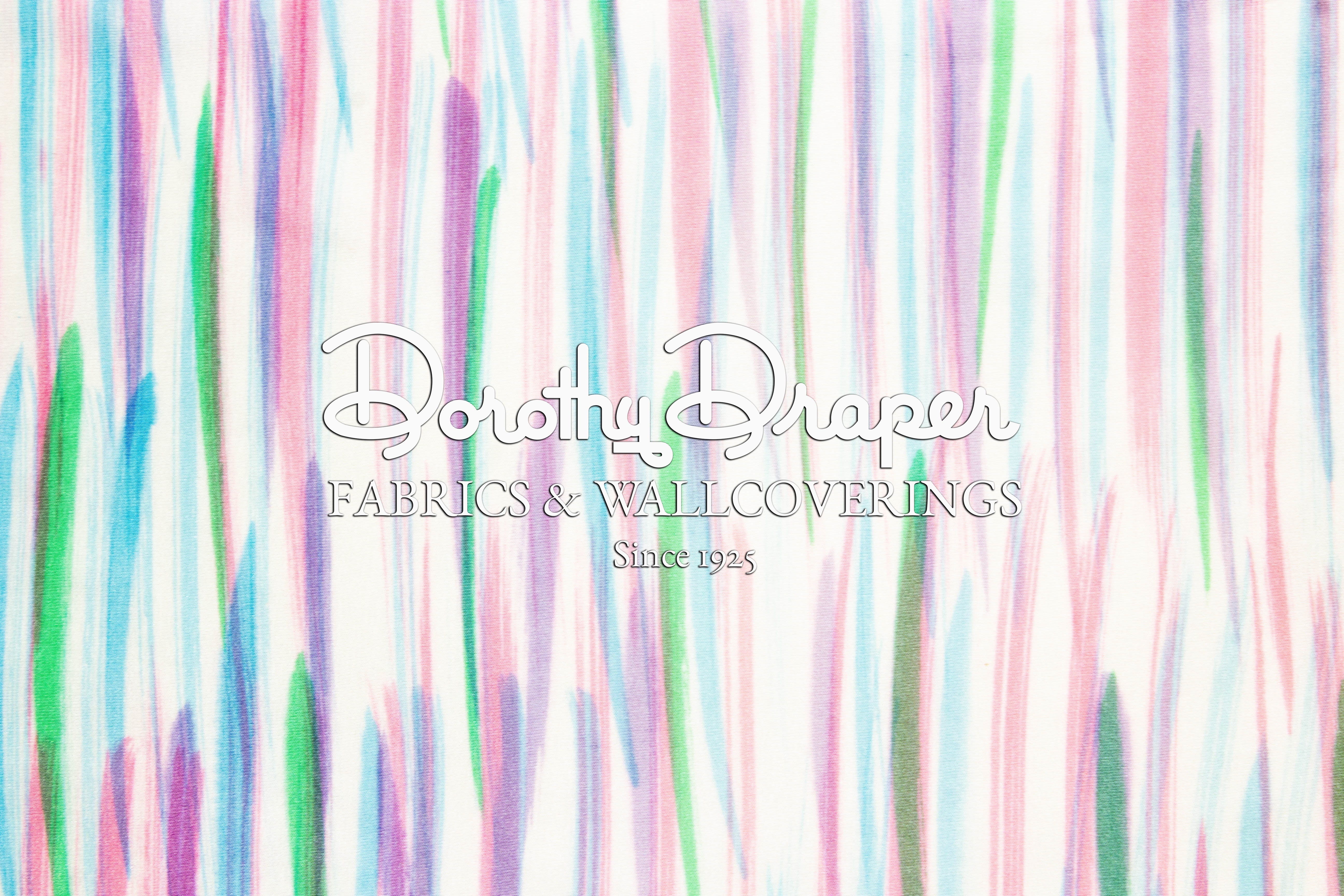 Tropical Rain Pink Silk Taffeta Fabric