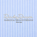 Windsor Stripe Bermuda Blue Fabric