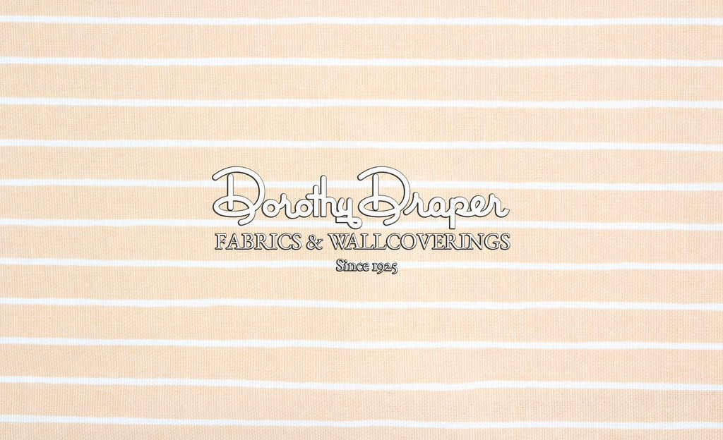 Windsor Stripe Havana Sand Fabric