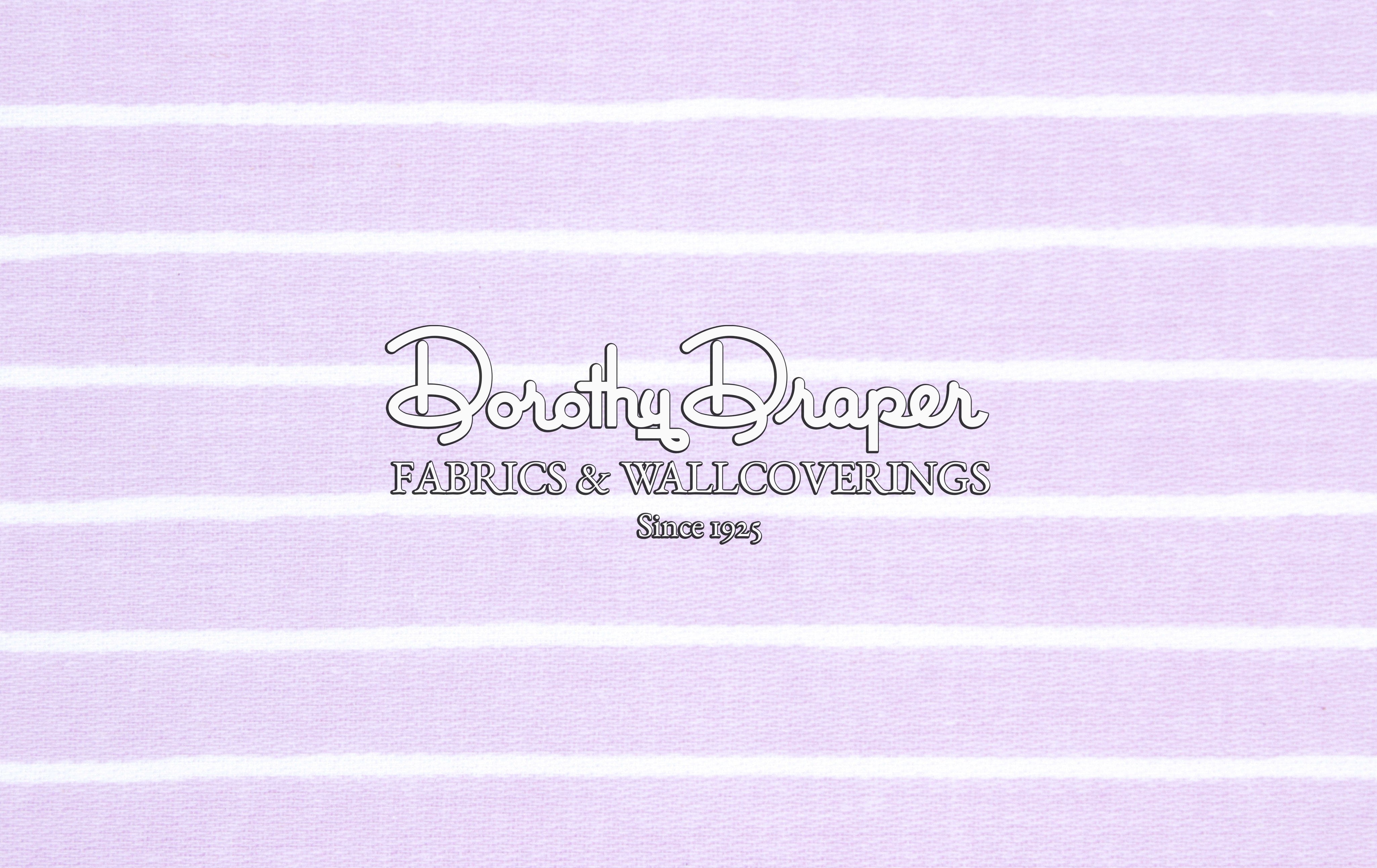 Windsor Stripe Duchess Lavender Fabric