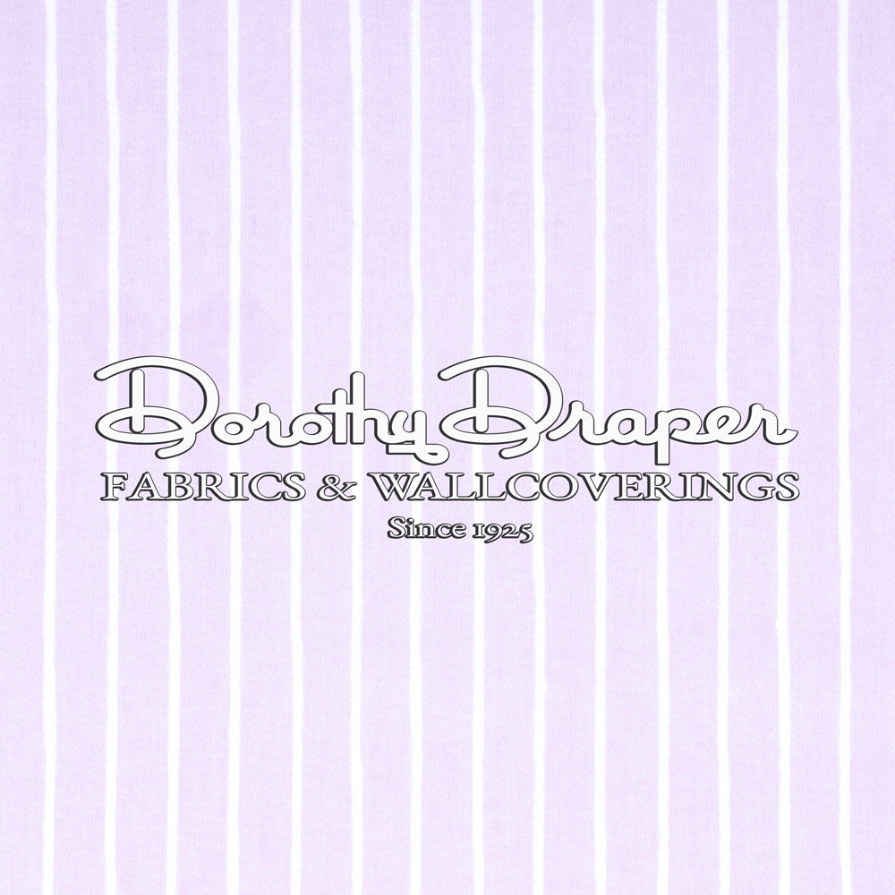 Windsor Stripe Duchess Lavender Fabric