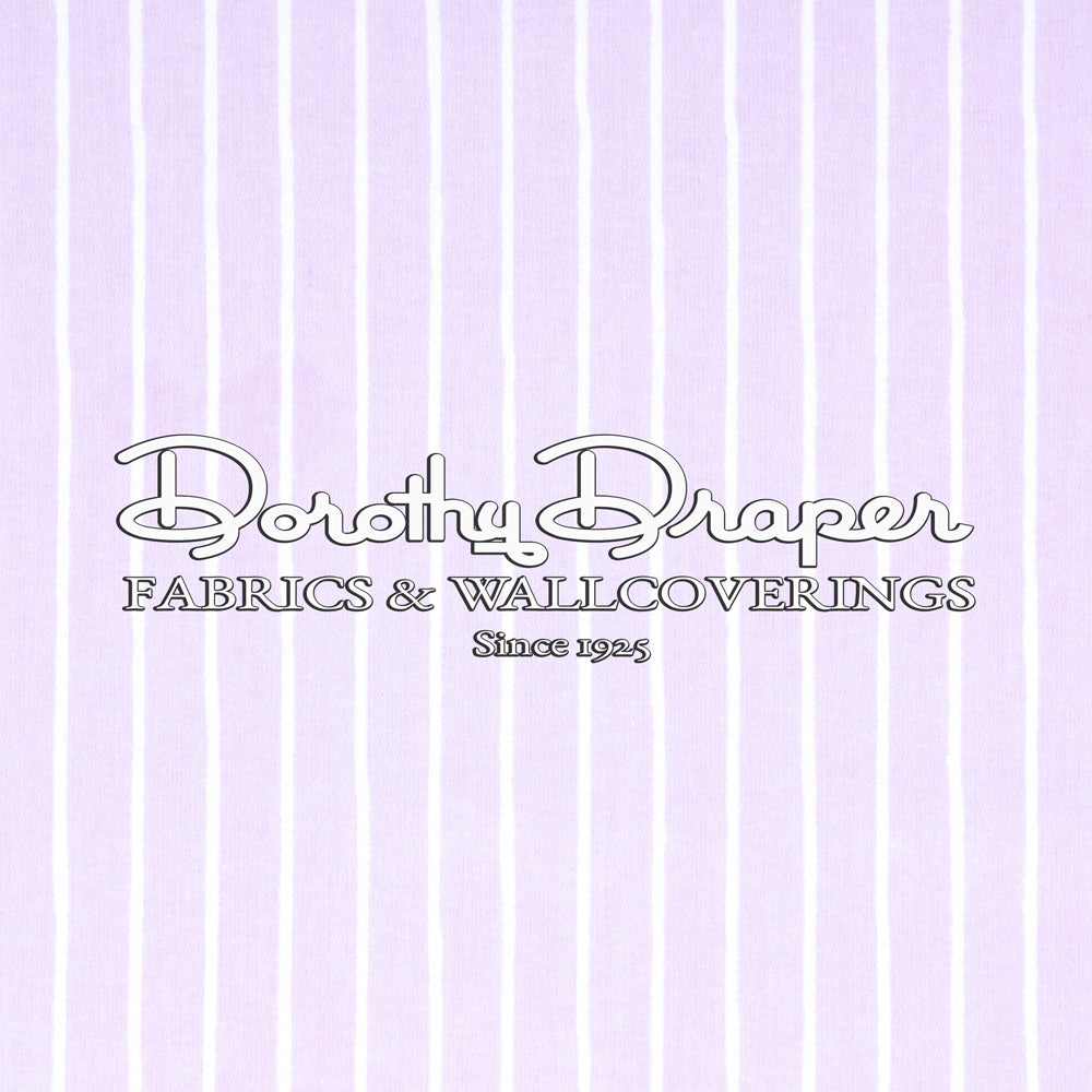 Windsor Stripe Duchess Lavender Fabric