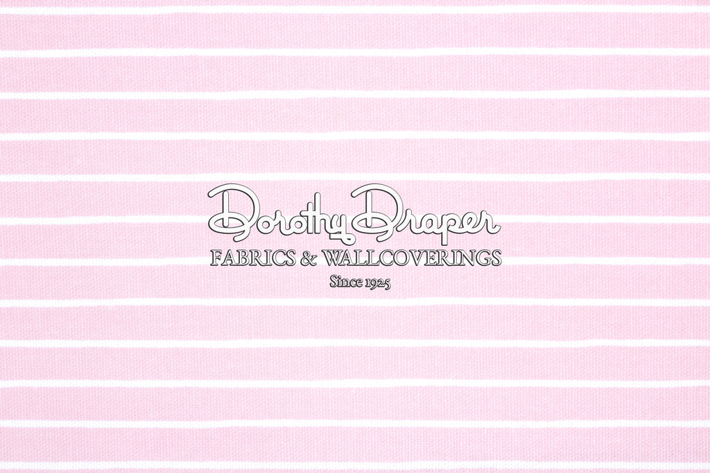 Windsor Stripe Ha'Penny Pink Fabric